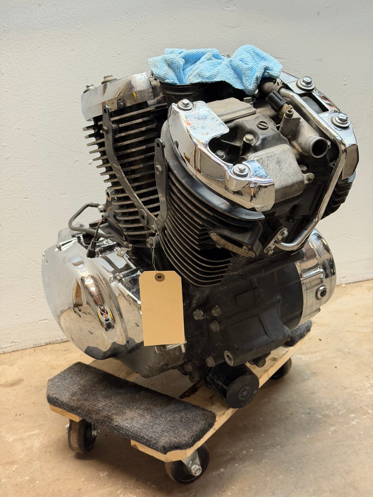05-09 Suzuki Boulevard C50T VL800 Engine Motor Transmission 15k Miles *RUNS*