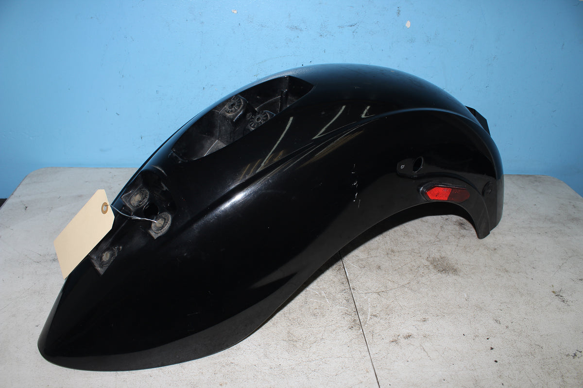 06-26 Kawasaki Vulcan VN900B Classic Rear Fender Wheel Cover Black 35023-0114