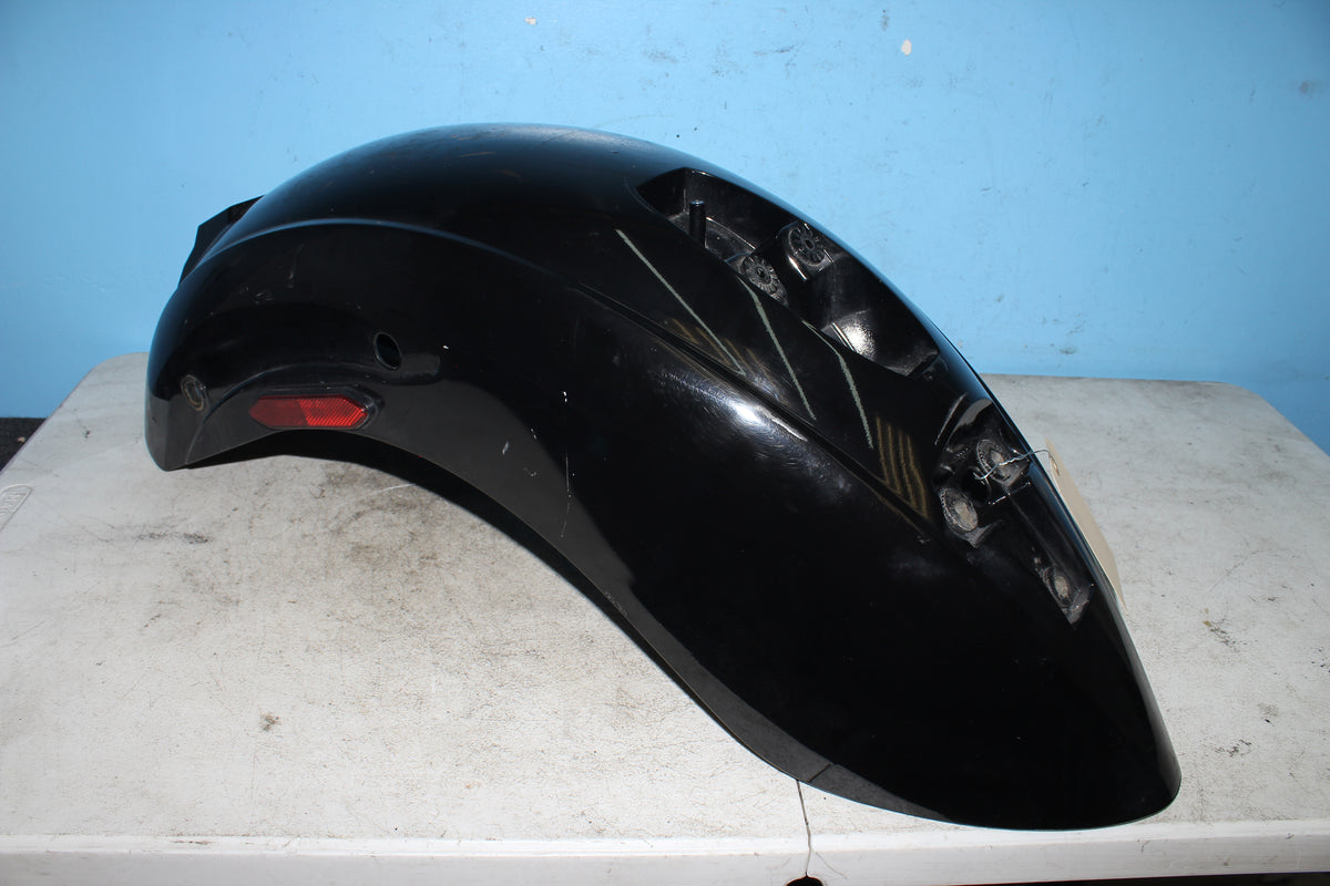 06-26 Kawasaki Vulcan VN900B Classic Rear Fender Wheel Cover Black 35023-0114