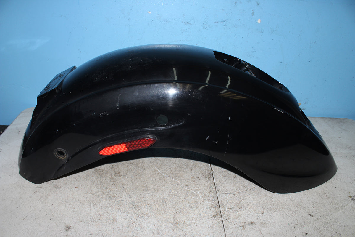 06-26 Kawasaki Vulcan VN900B Classic Rear Fender Wheel Cover Black 35023-0114