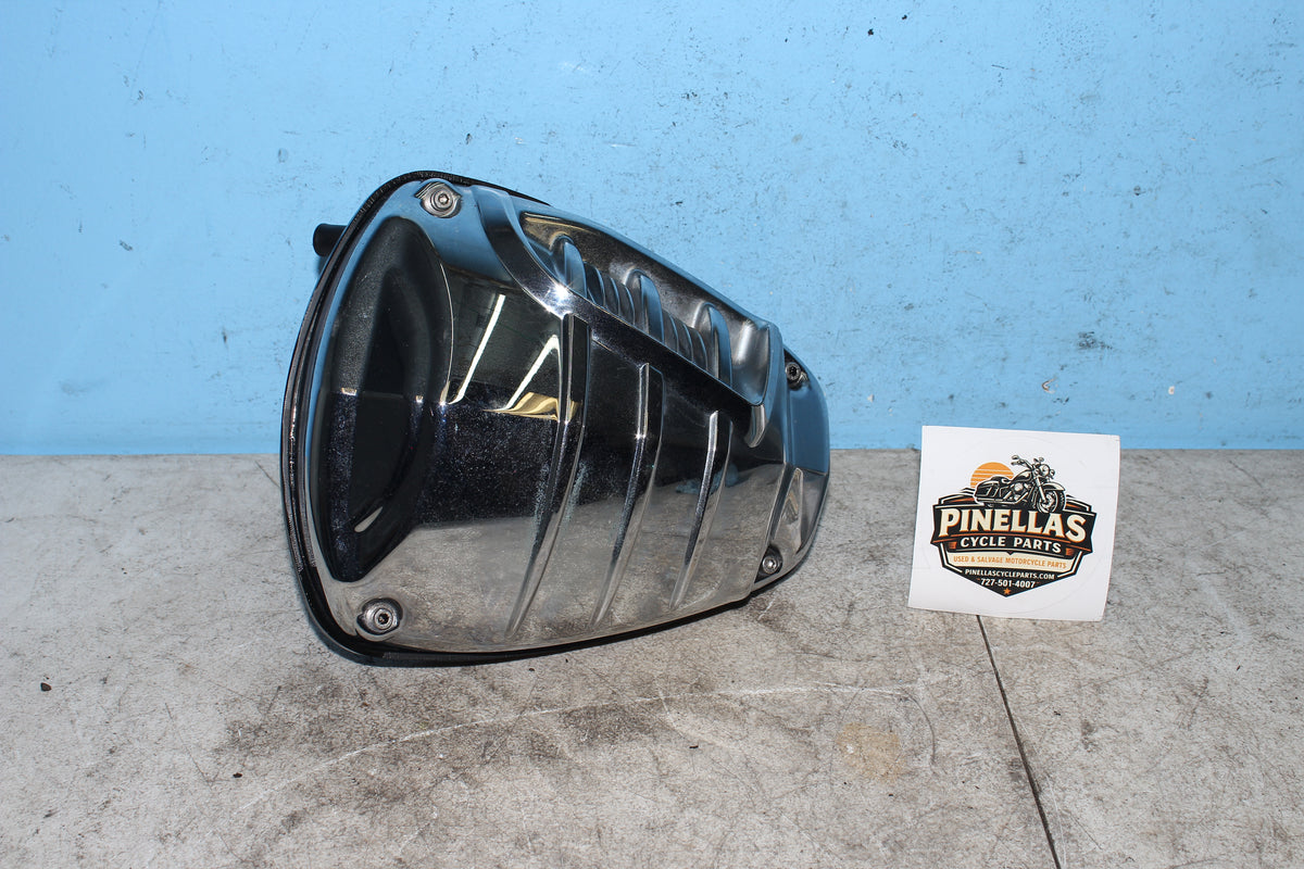 06-26 Kawasaki Vulcan VN900B Classic Air Cleaner Box Filter Housing Chrome