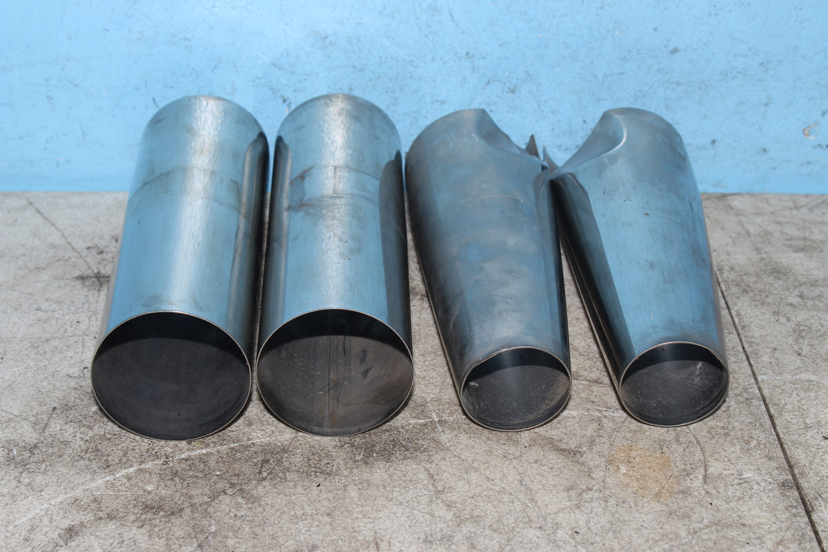 06-26 Kawasaki Vulcan VN900B Classic Fork Tube Covers Left Right Upper Lower