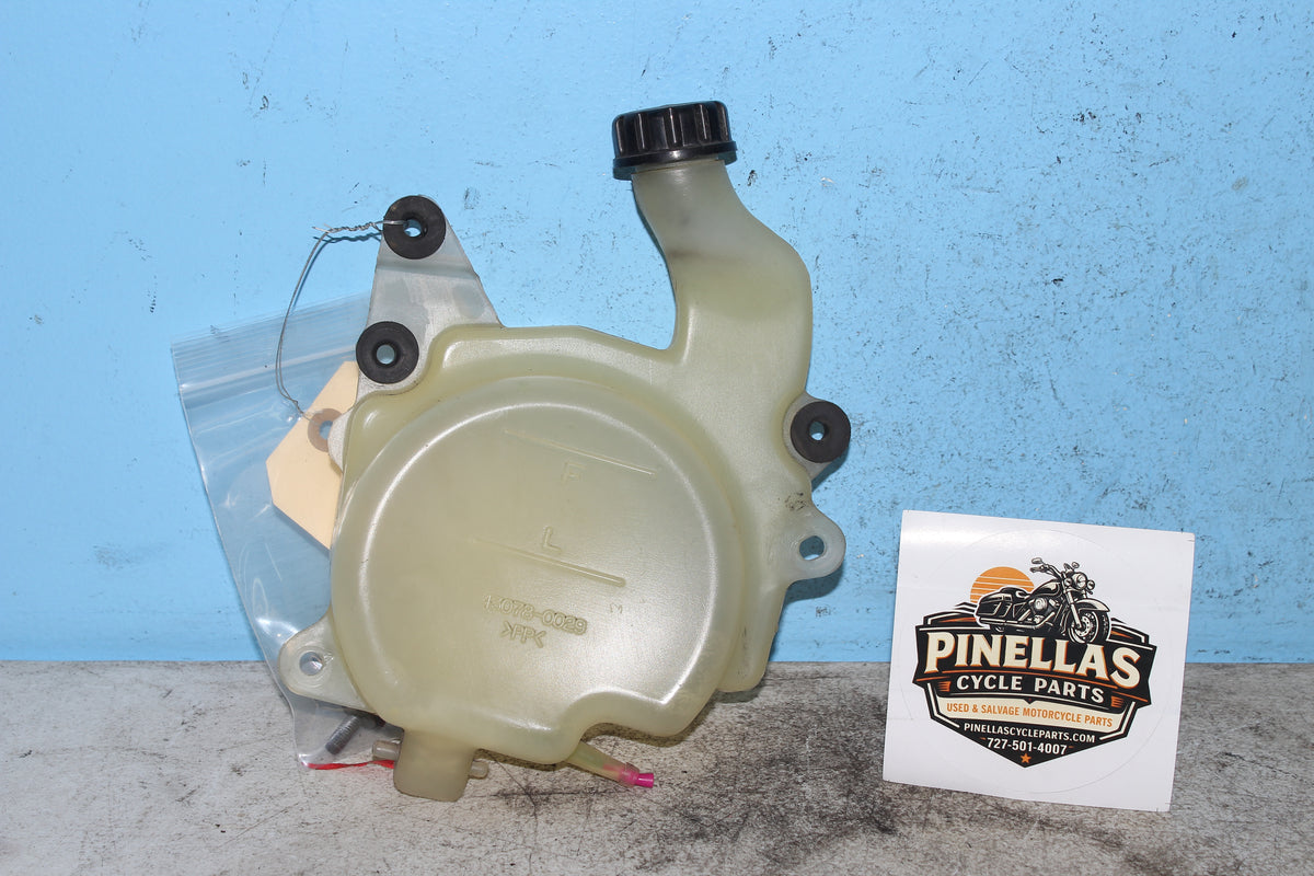 06-26 Kawasaki Vulcan VN900B Classic Coolant Overflow Tank Reservoir Bottle