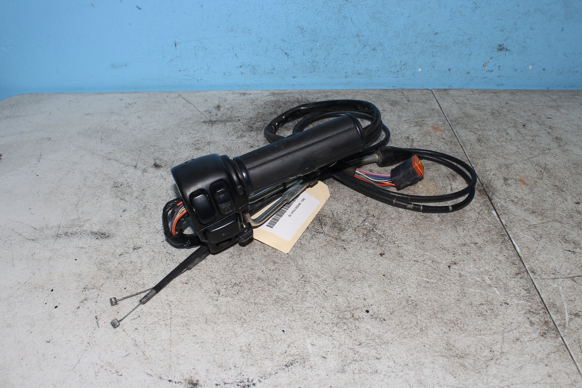 98-01 Harley FLHTCUI Electra Glide Right Hand Control Start Kill Switch *DMG*