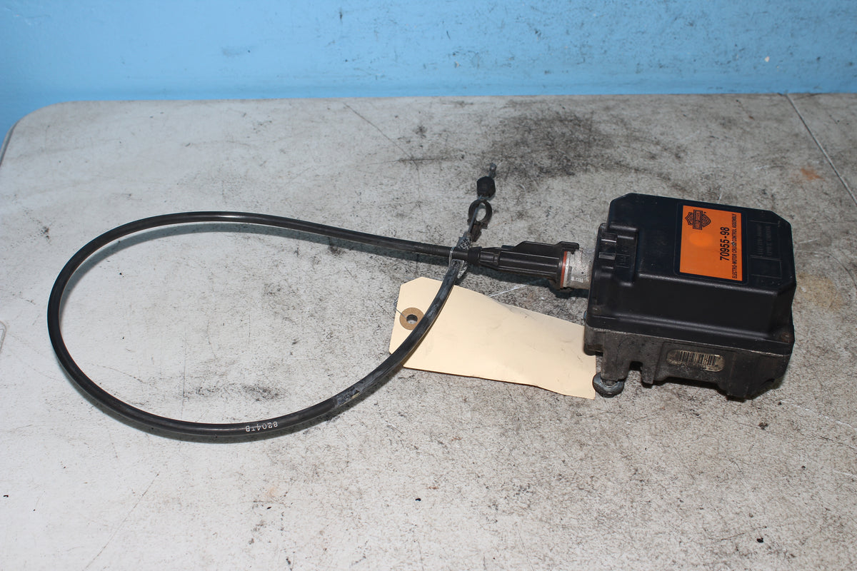 98-03 Harley FLHTCUI Electra Glide Cruise Control Module Motor Cable 70955-98