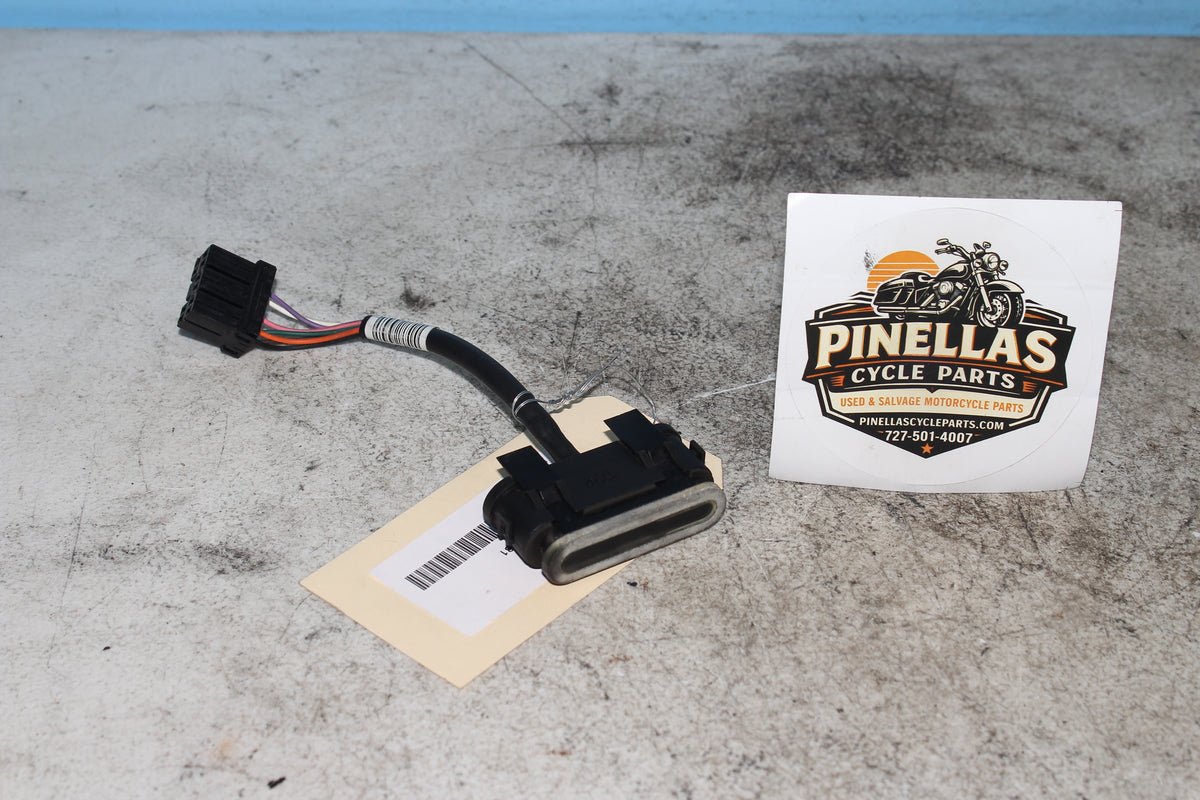96-02 Harley FLHTCUI Electra Glide Dash Indicator Light Panel Trim Gauge Harness