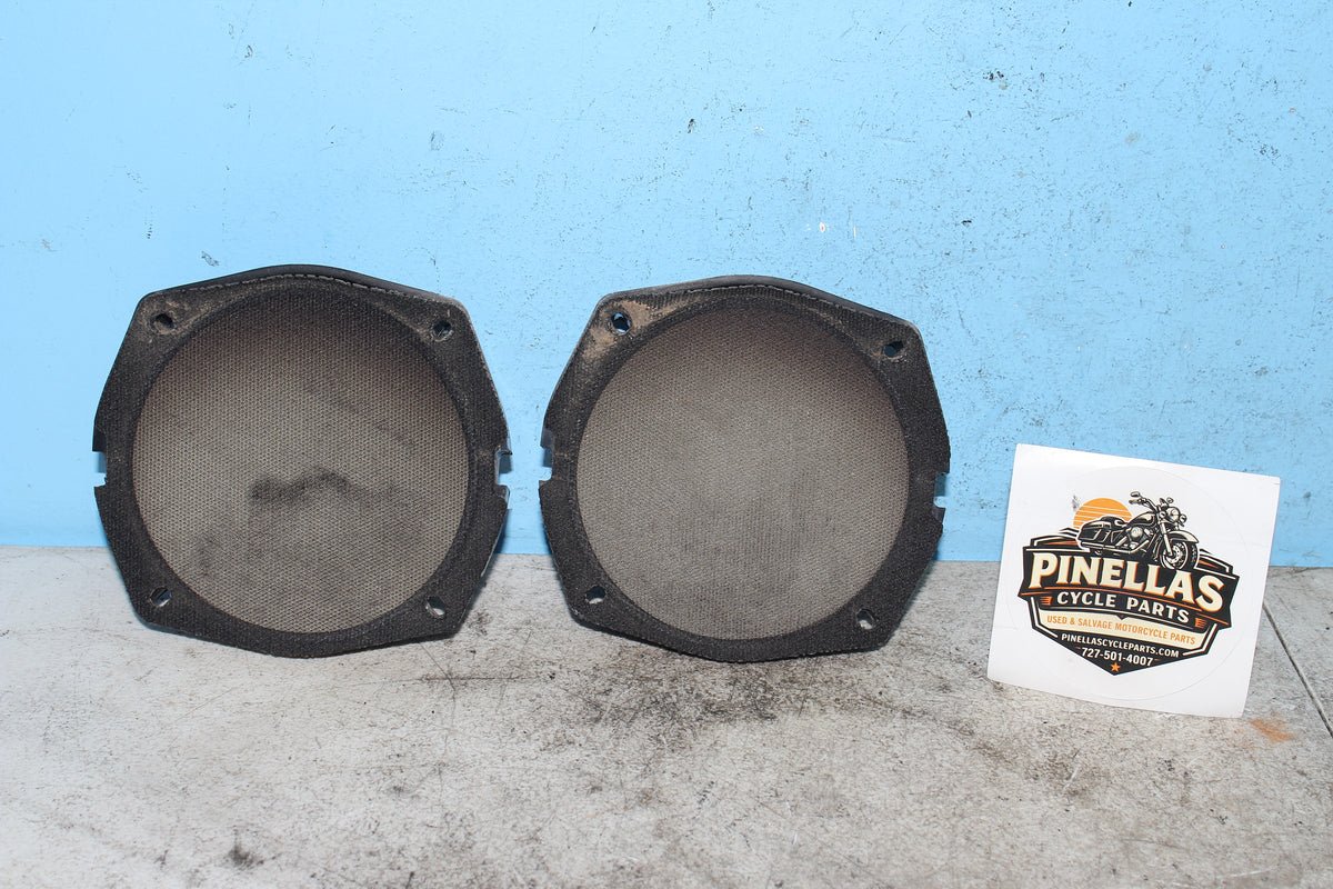 98-06 Harley FLHTCUI Electra Glide Front Speakers Inner Fairing Batwing Audio
