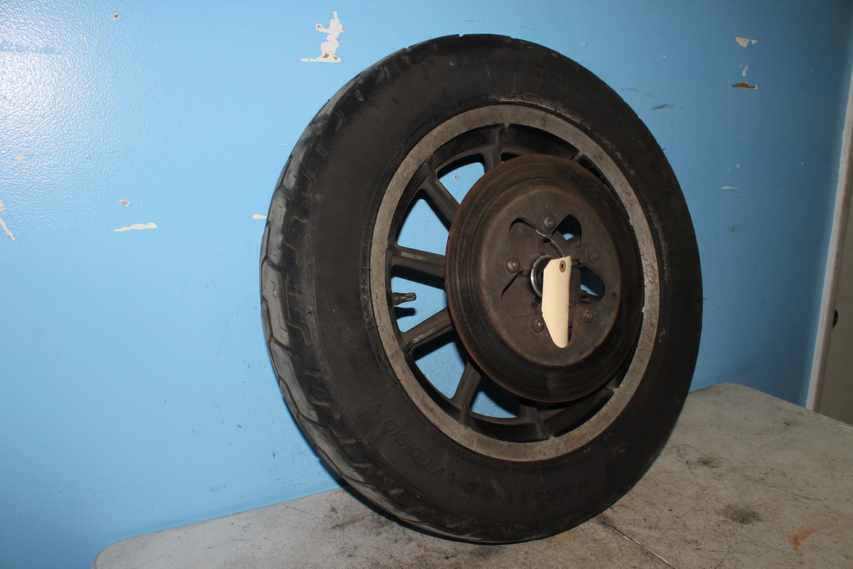00-01 Harley FLHTCUI Electra Glide Rear Wheel Rim Tire .75" *STRAIGHT*