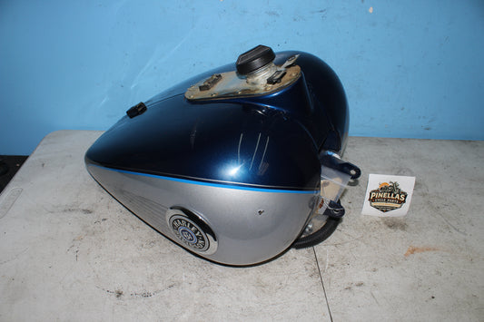 99-01 Harley FLHTCUI Electra Glide Gas Tank Fuel Pump Sending Unit Blue Silver