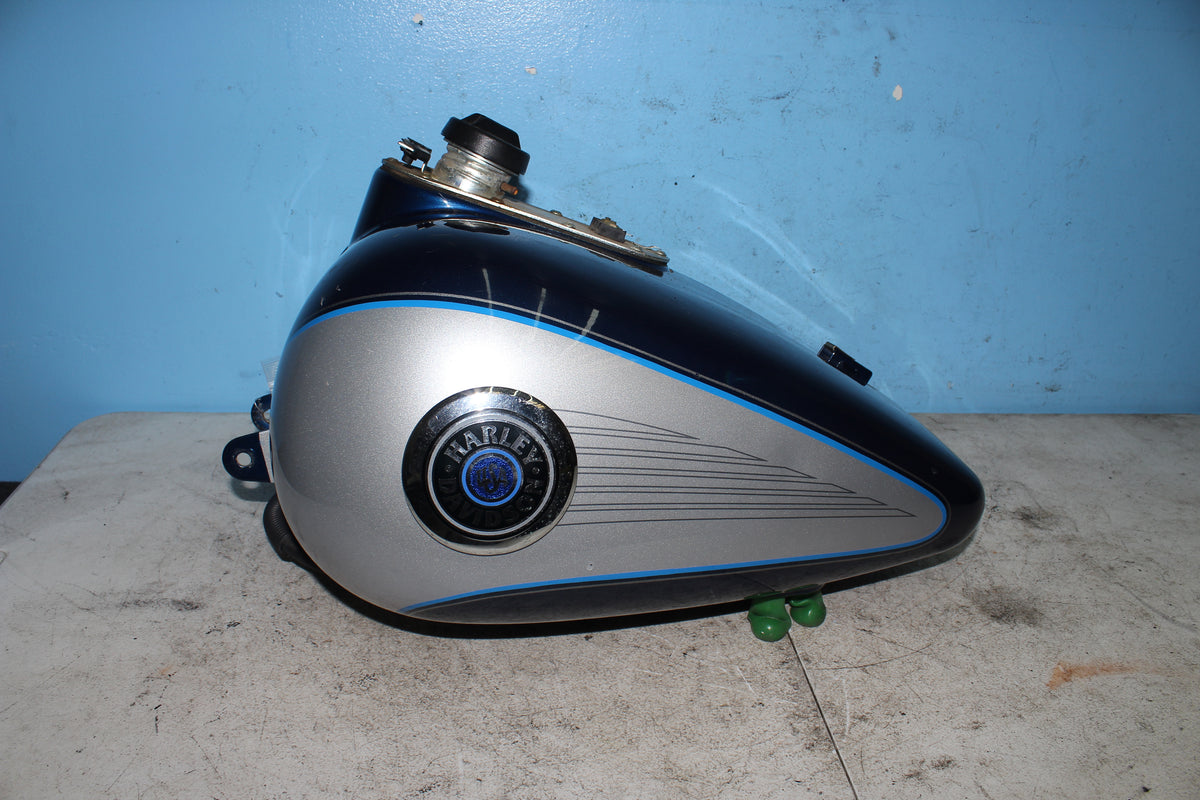 99-01 Harley FLHTCUI Electra Glide Gas Tank Fuel Pump Sending Unit Blue Silver