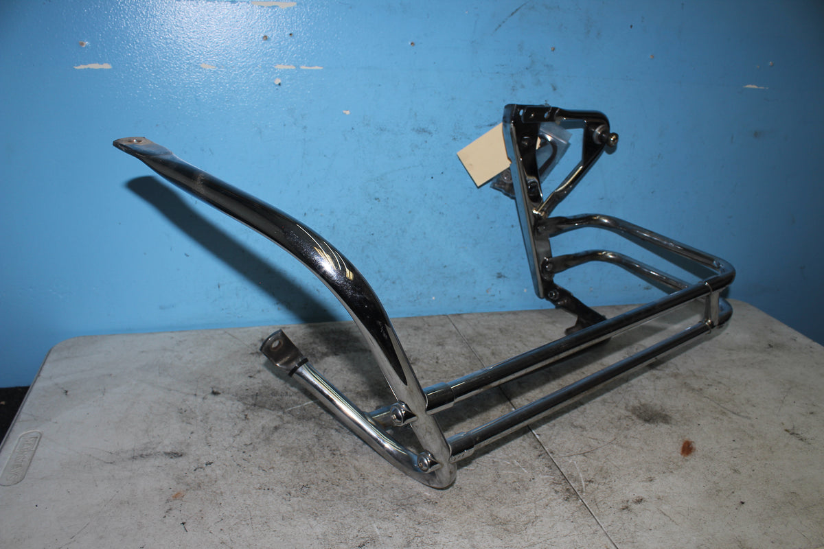 97-06 Harley FLHTCUI Electra Glide Left Saddlebag Mount Support Guard Rail Frame