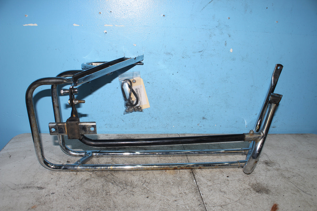 97-06 Harley FLHTCUI Electra Glide Left Saddlebag Mount Support Guard Rail Frame