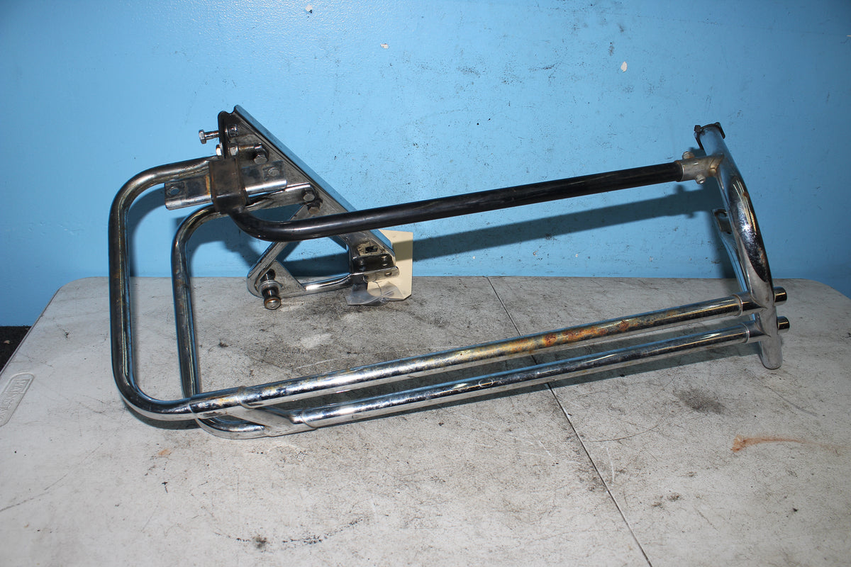 97-06 Harley FLHTCUI Electra Glide Left Saddlebag Mount Support Guard Rail Frame