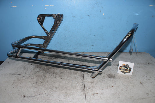 97-06 Harley FLHTCUI Electra Glide Right Saddlebag Mount Support Guard Rail