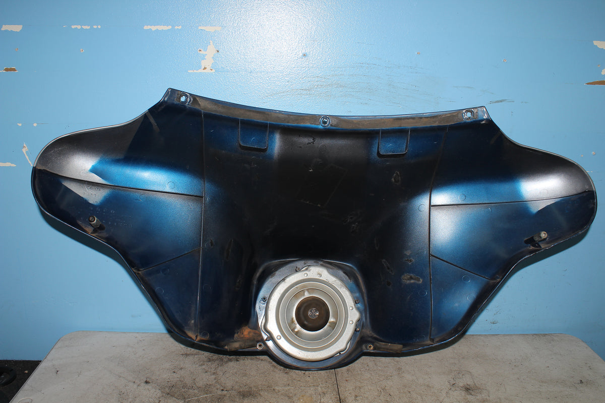 97-06 Harley FLHTCUI Electra Glide Front Fairing Outer Batwing Headlight Blue
