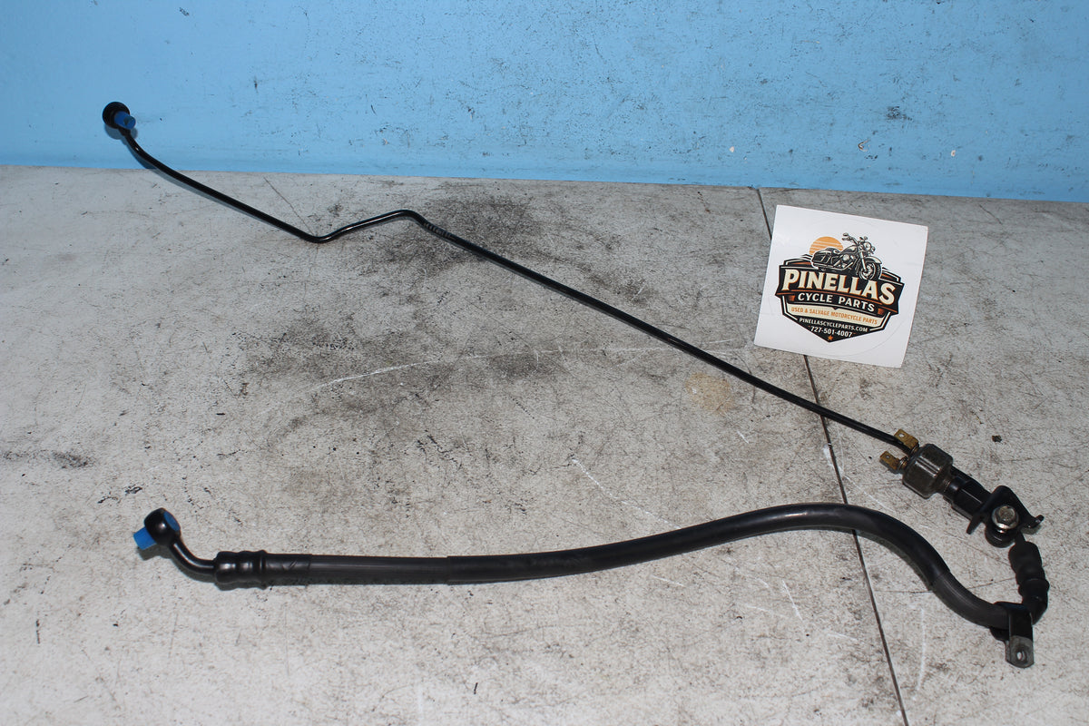 99-06 Harley FLHTCUI Electra Glide Rear Brake Line House Tail Light Switch