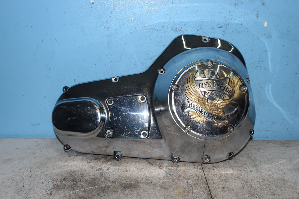 99-06 Harley FLHTCUI Electra Glide Outer Primary Clutch Cover Chrome