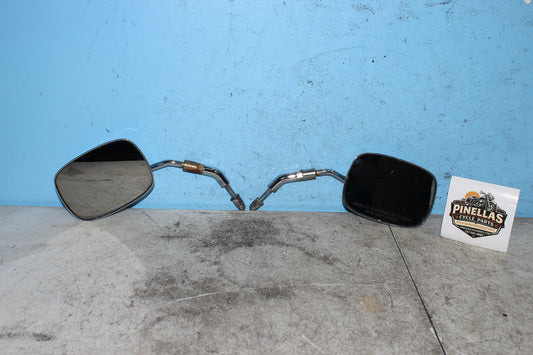 97-06 Harley FLHTCUI Electra Glide Mirrors Left Right Chrome