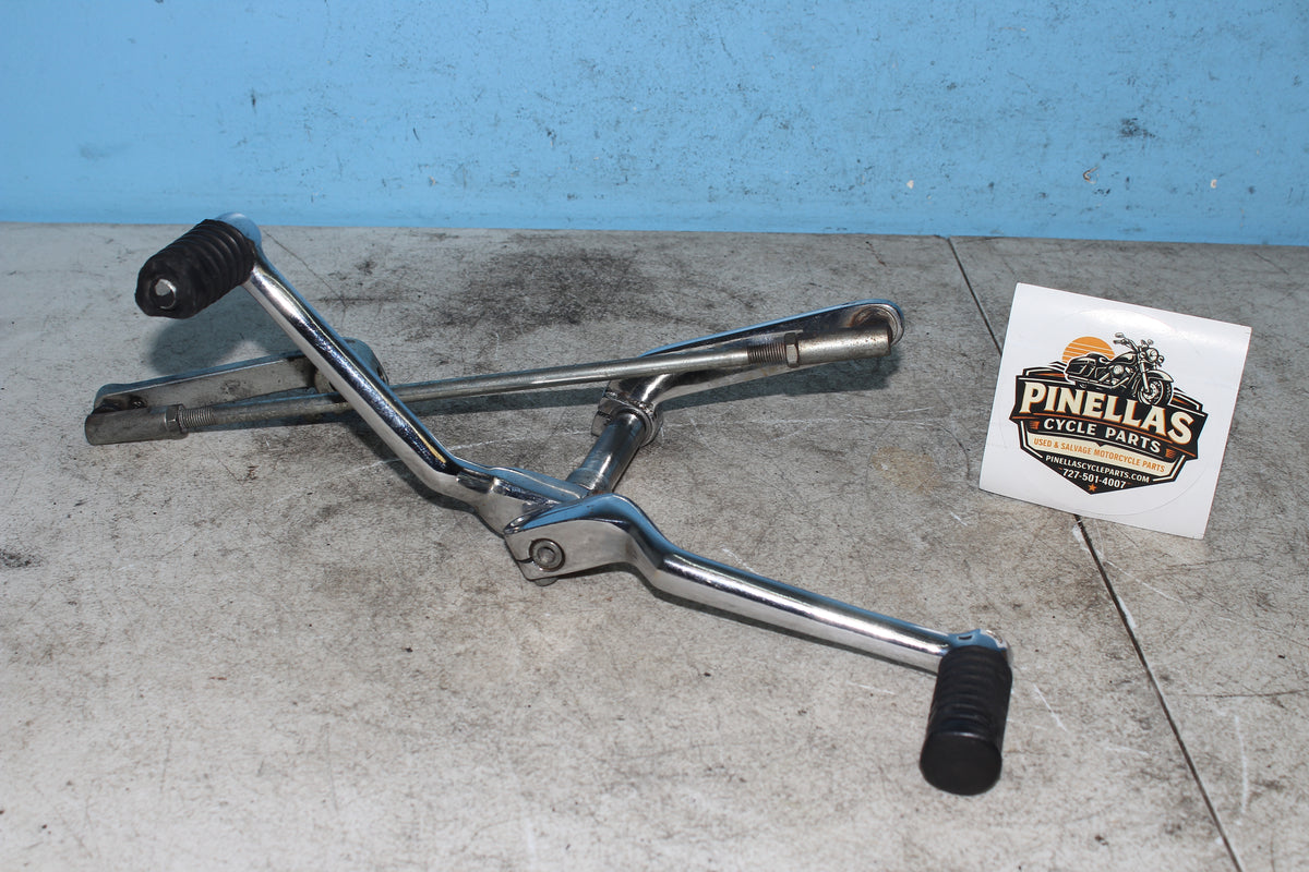 97-06 Harley FLHTCUI Electra Glide Shifter Heel Toe Shift Linkage Chrome