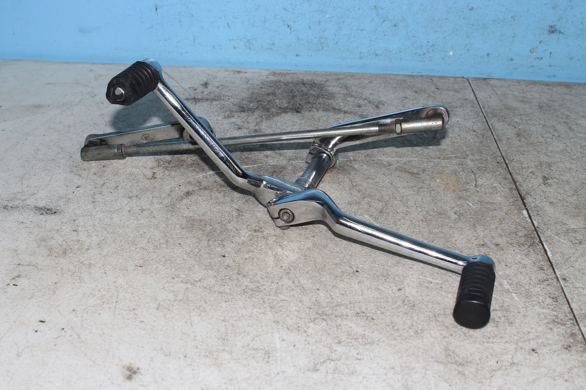 97-06 Harley FLHTCUI Electra Glide Shifter Heel Toe Shift Linkage Chrome