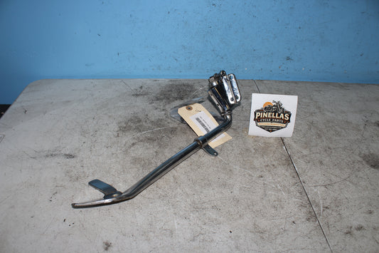 97-06 Harley FLHTCUI Electra Glide Kickstand Side Kick Jiffy Stand Chrome
