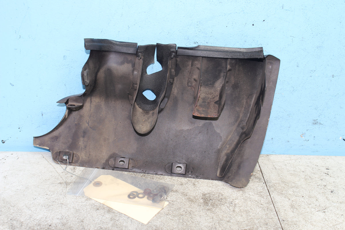 88-00 Honda Goldwing GL1500 Exhaust Heat Shield Front Left Lower Header Cover