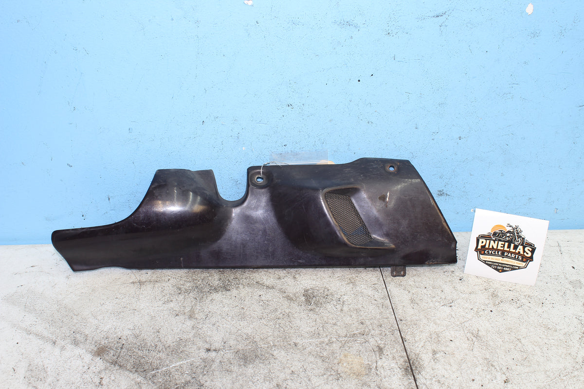 88-91 Honda Goldwing GL1500 Lower Left Cover Chamber Muffler Exhaust Shield Pipe