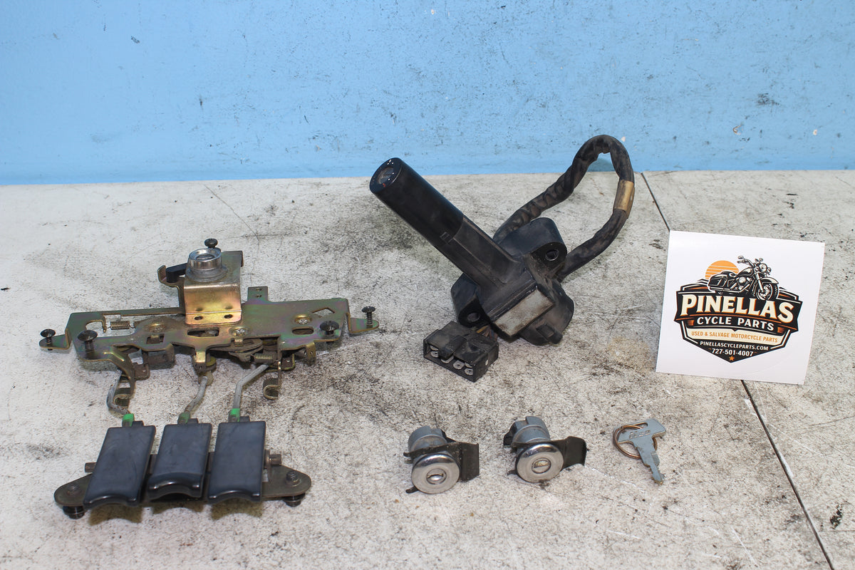 88-00 Honda Goldwing GL1500 Ignition Switch Lock Set Trunk Saddlebag Storage KEY