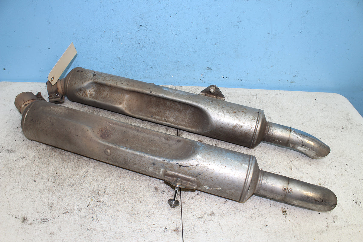 88-00 Honda Goldwing GL1500 Exhaust Mufflers Left Right Pipe