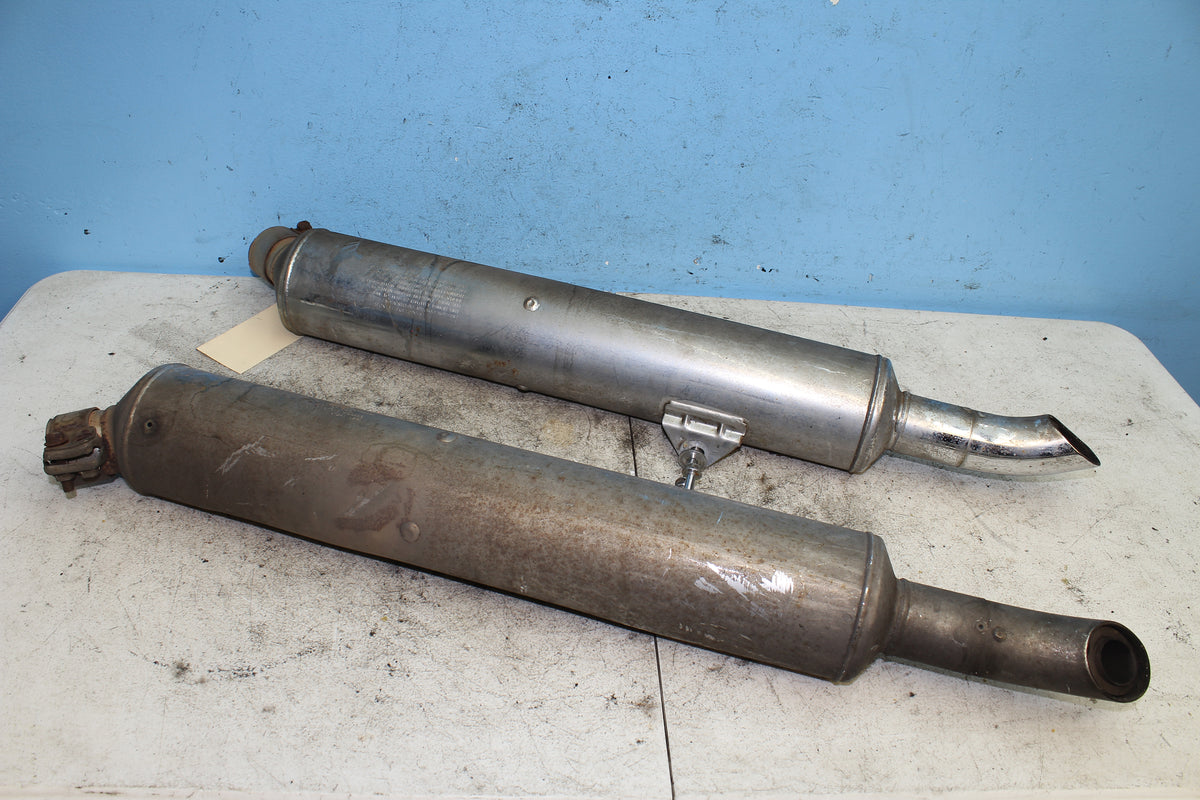 88-00 Honda Goldwing GL1500 Exhaust Mufflers Left Right Pipe