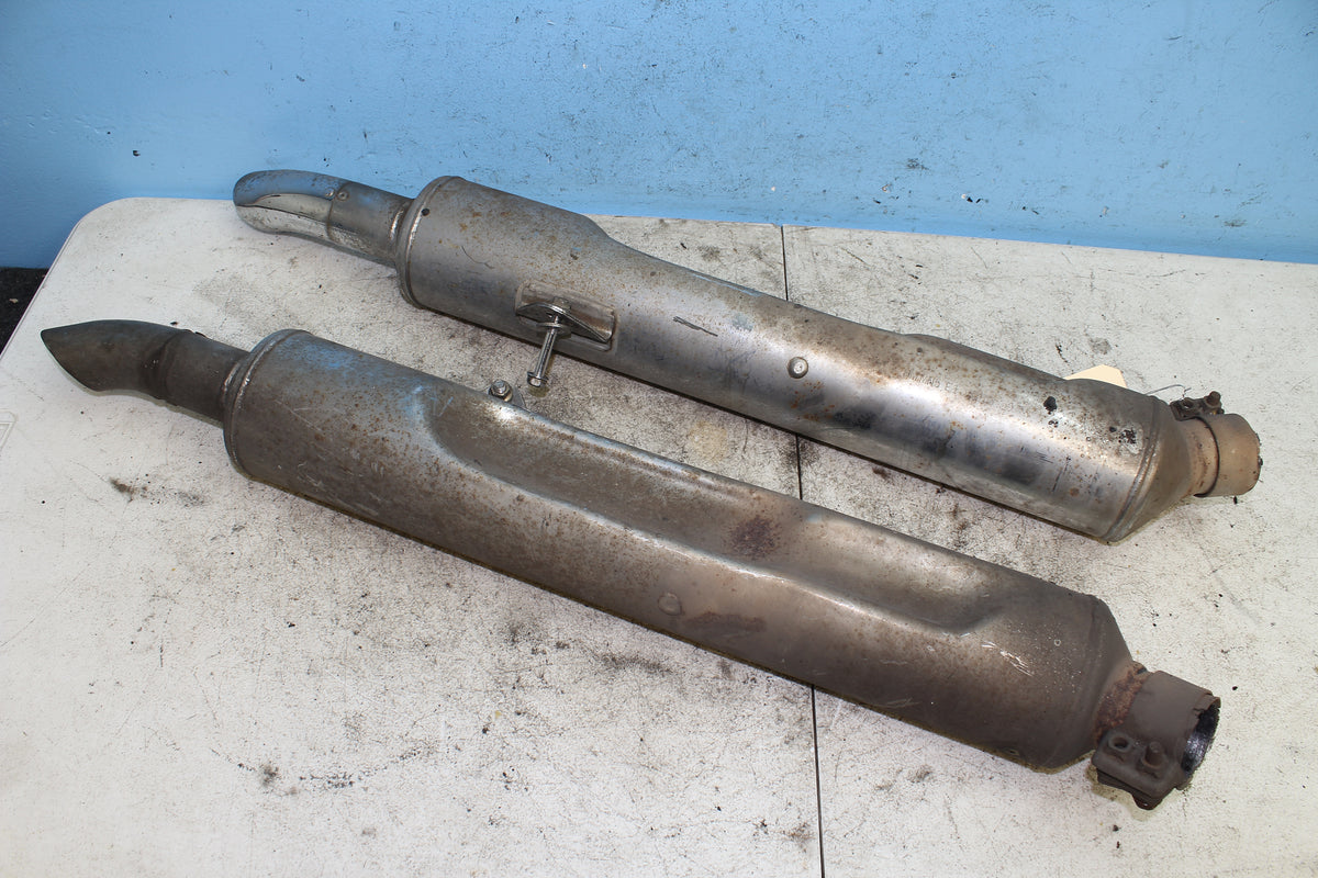 88-00 Honda Goldwing GL1500 Exhaust Mufflers Left Right Pipe