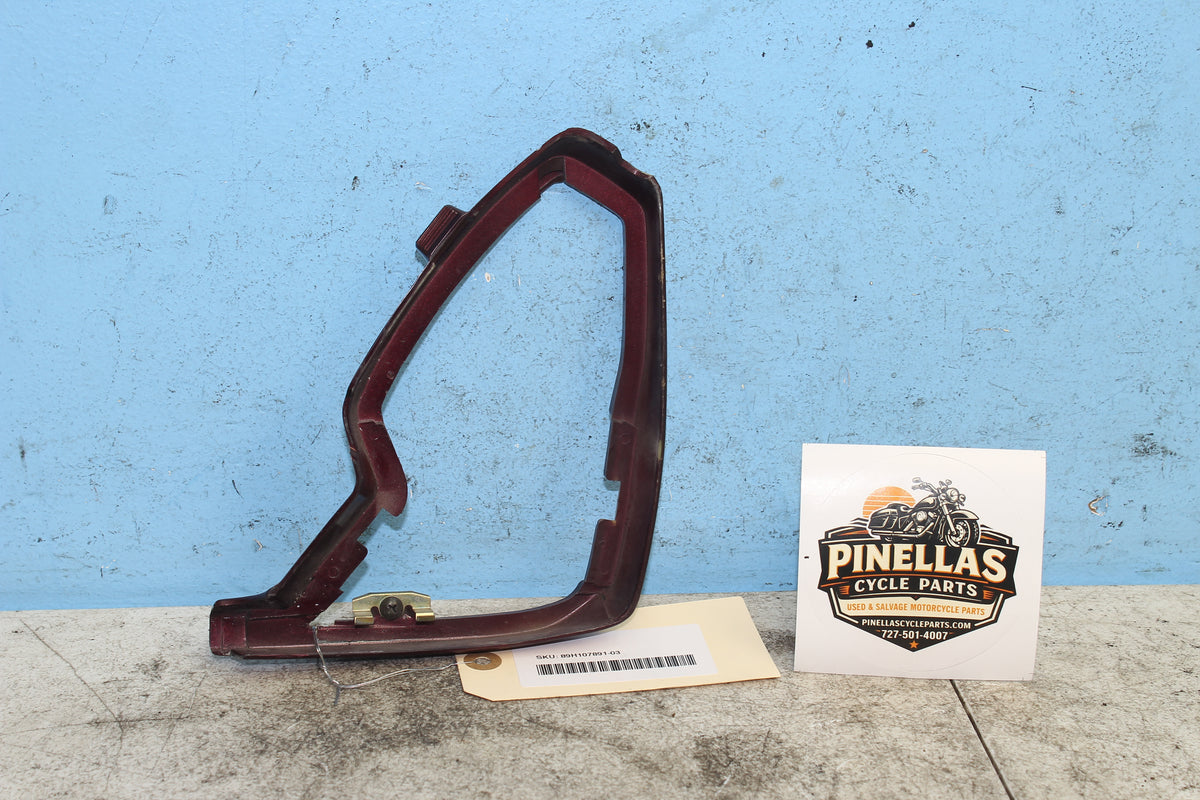 88-00 Honda Goldwing GL1500 Left Mirror Trim Base Bezel Panel