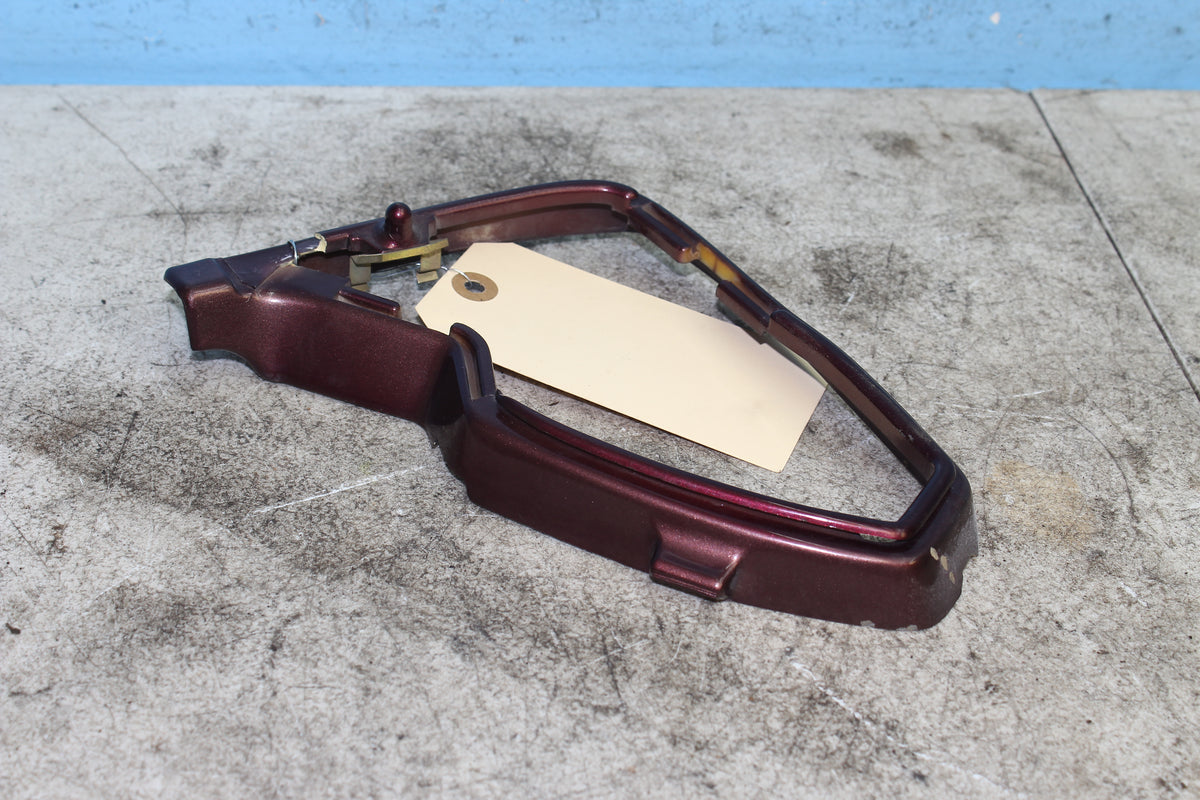88-00 Honda Goldwing GL1500 Left Mirror Trim Base Bezel Panel