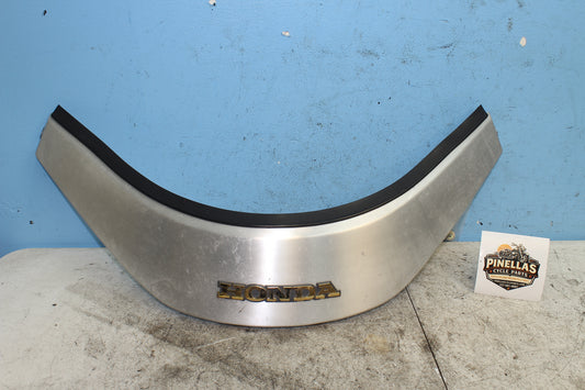 88-94 Honda Goldwing GL1500 Front Windshield Trim Garnish Silver Fairing Panel