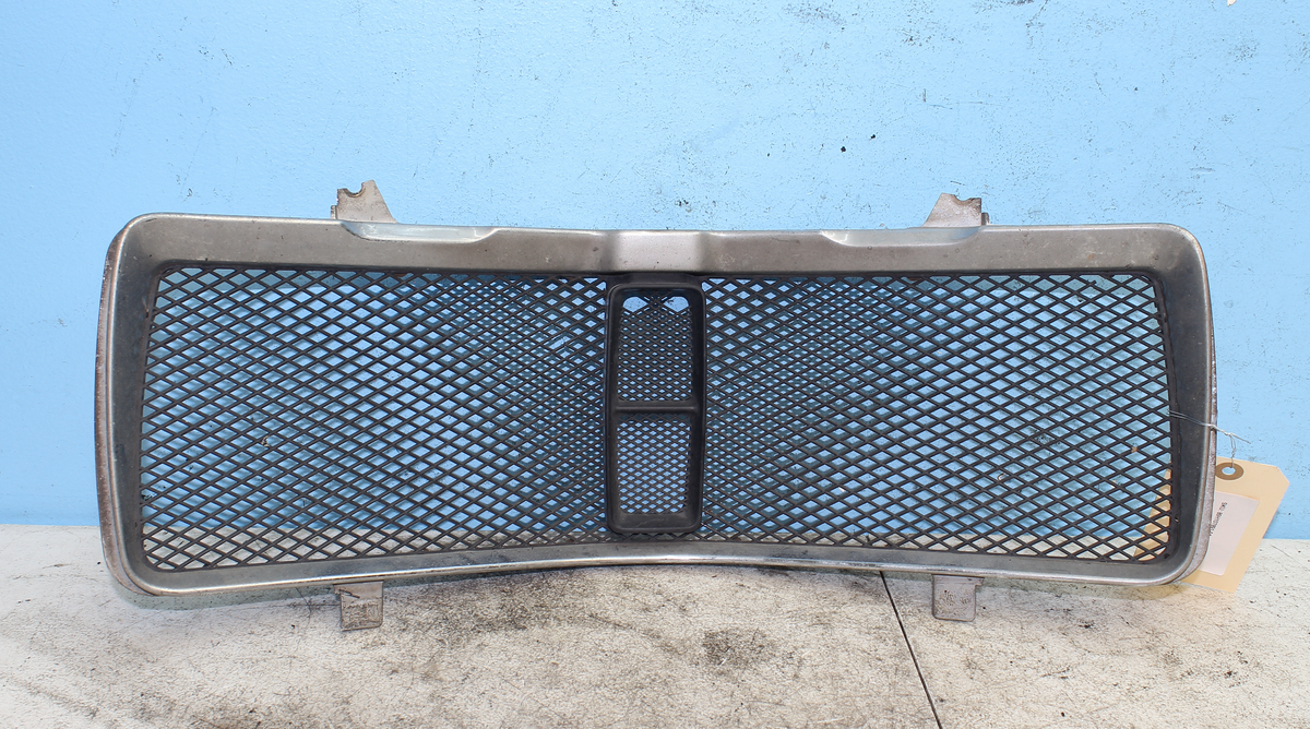 88-00 Honda Goldwing GL1500 Radiator Grille Cover Trim Bezel Silver *DMG*