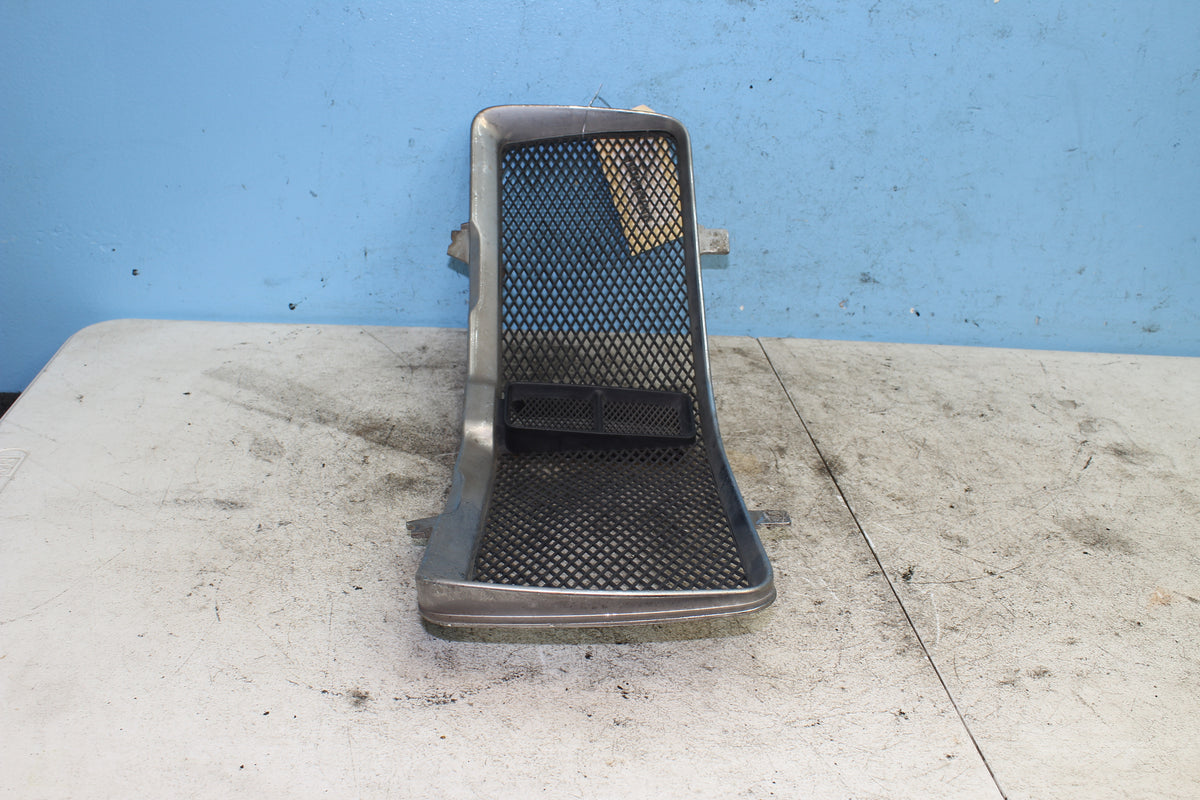 88-00 Honda Goldwing GL1500 Radiator Grille Cover Trim Bezel Silver *DMG*