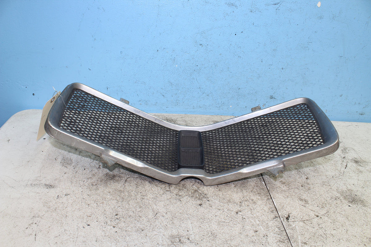 88-00 Honda Goldwing GL1500 Radiator Grille Cover Trim Bezel Silver *DMG*