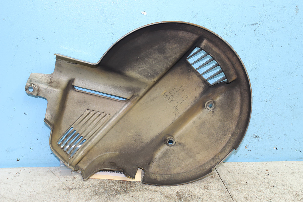 88-00 Honda Goldwing GL1500 Left Brake Cover Front Wheel Hub Trim Panel Silver