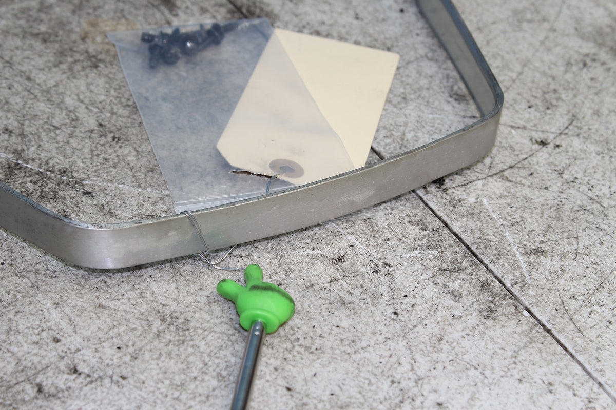 88-00 Honda Goldwing GL1500 Trunk Lid Garnish Trim Panel Filler Silver