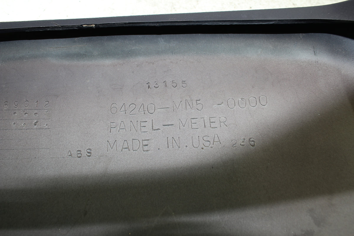 88-00 Honda Goldwing GL1500 Gauge Cluster Trim Meter Panel 64240-MN5-000ZA