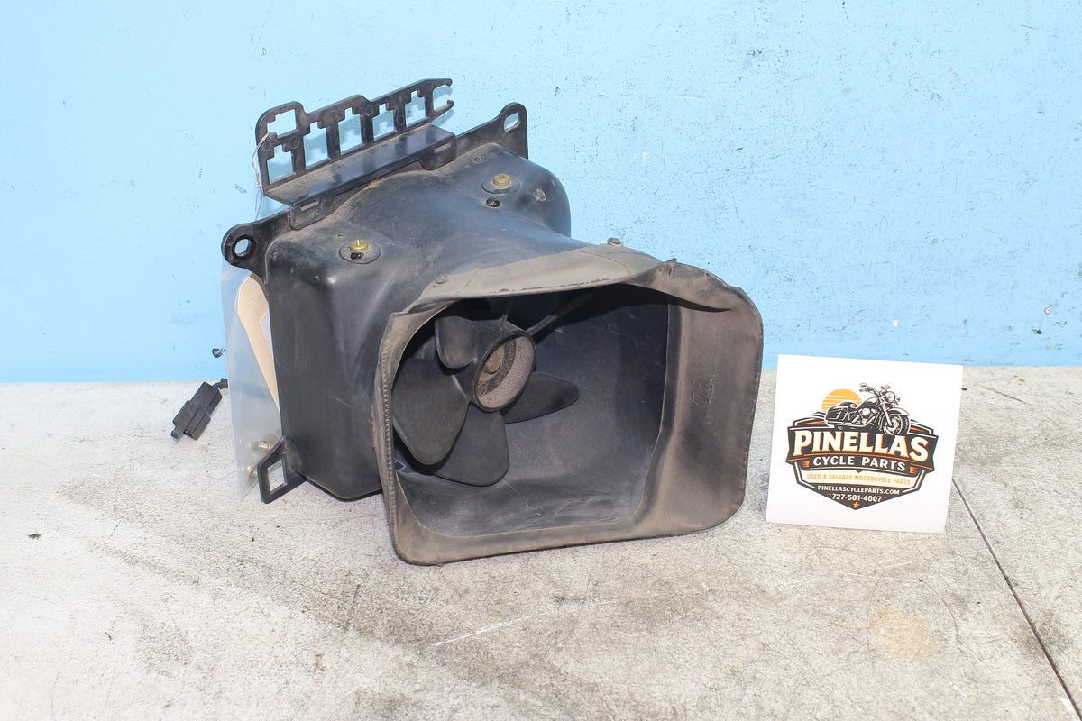 88-89 Honda Goldwing GL1500 Right Cooling Radiator Fan Shroud Motor Blade