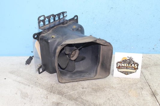 88-89 Honda Goldwing GL1500 Right Cooling Radiator Fan Shroud Motor Blade