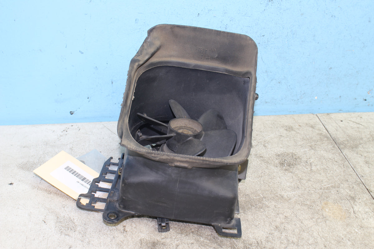 88-89 Honda Goldwing GL1500 Right Cooling Radiator Fan Shroud Motor Blade