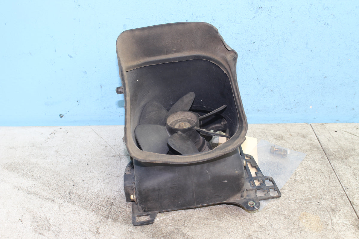 88-89 Honda Goldwing GL1500 Left Cooling Radiator Fan Shroud Motor Blade
