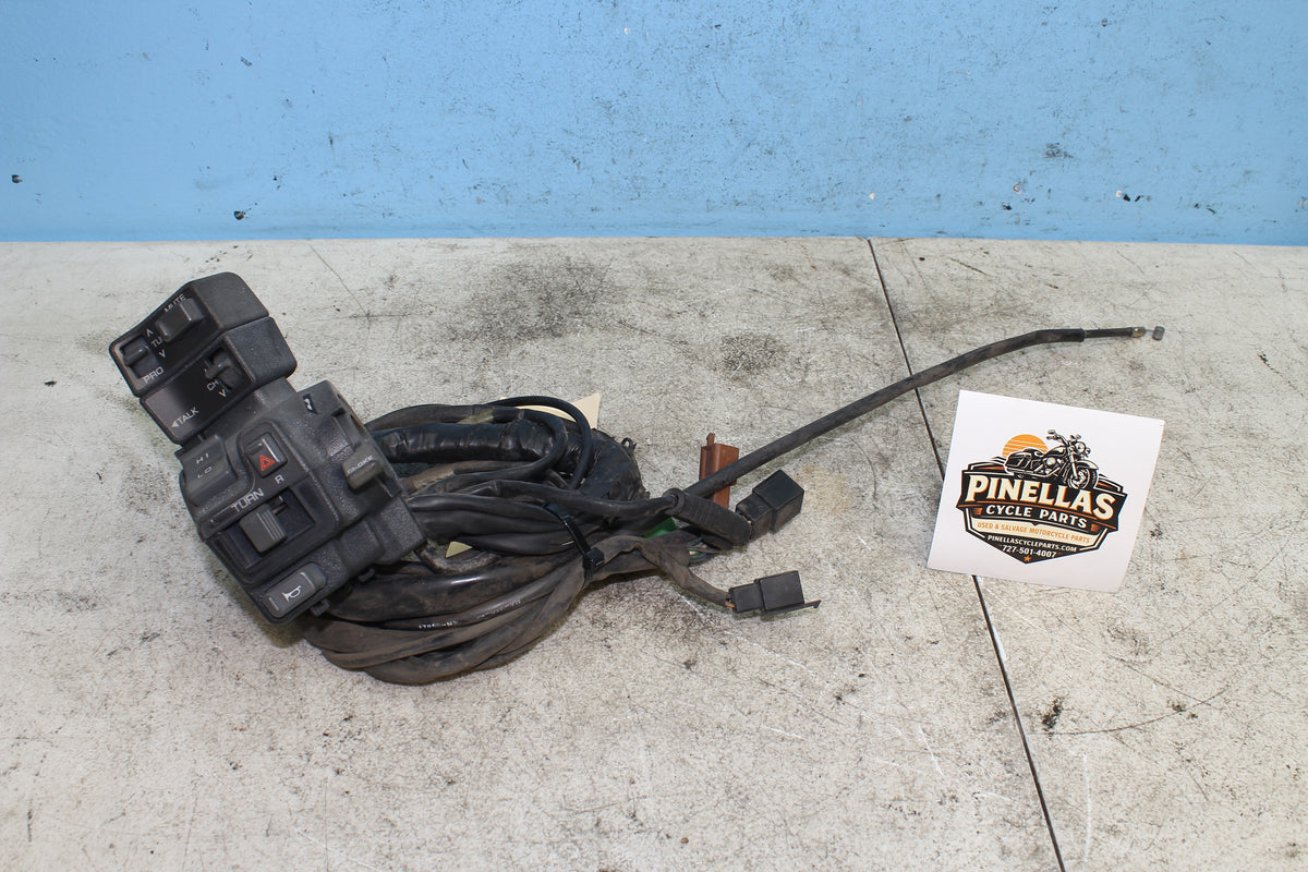 88-90 Honda Goldwing GL1500 Left Hand Control Audio Headlight Choke Switch *DMG*