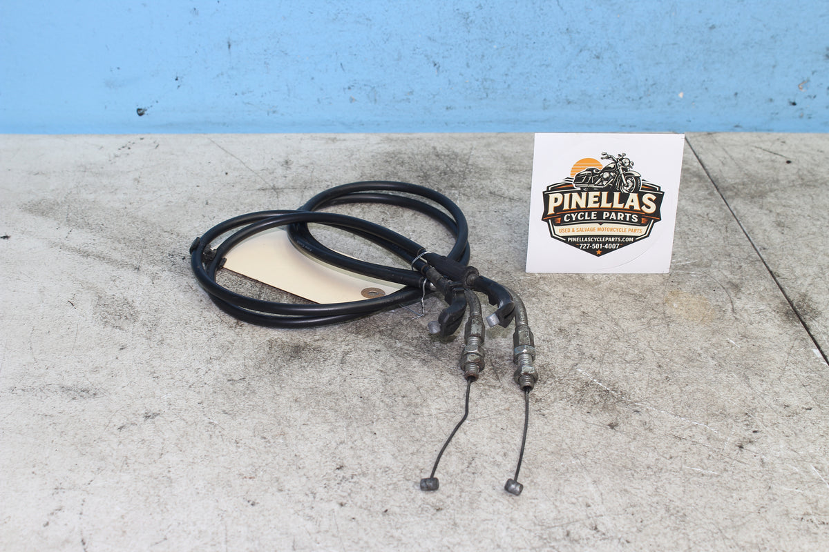 05-09 Suzuki Boulevard VL800 C50 Throttle Cables Line