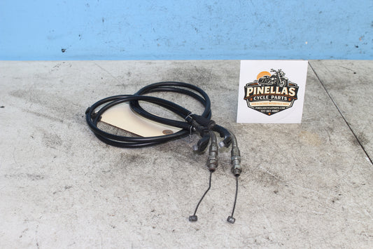 05-09 Suzuki Boulevard VL800 C50 Throttle Cables Line