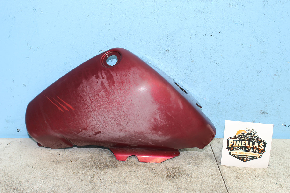 05-24 Suzuki Boulevard VL800 C50 Left Side Frame Cover Fairing Panel Red