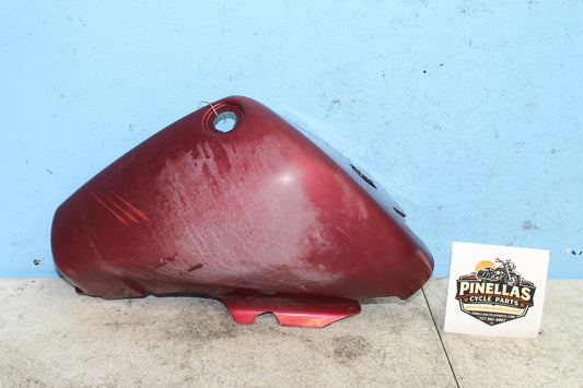 05-24 Suzuki Boulevard VL800 C50 Left Side Frame Cover Fairing Panel Red