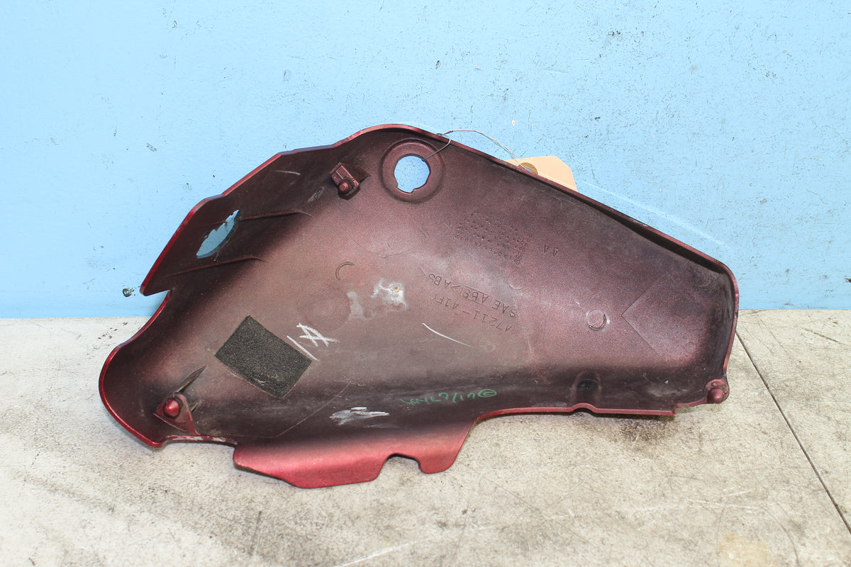 05-24 Suzuki Boulevard VL800 C50 Left Side Frame Cover Fairing Panel Red